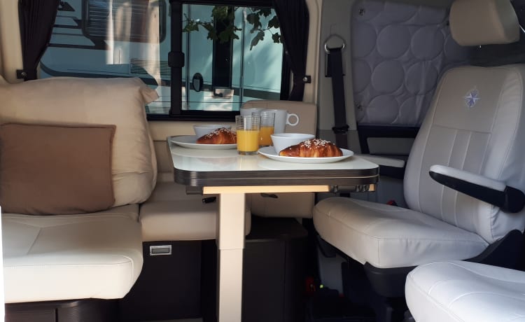 Glamping on wheels! – Westfalia-Wohnmobil für 2 Personen aus dem Jahr 2019