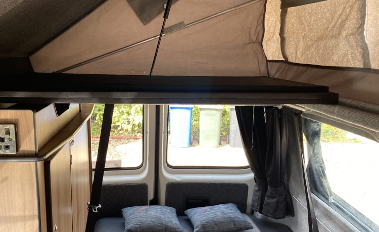 3 berth Volkswagen campervan from 2008