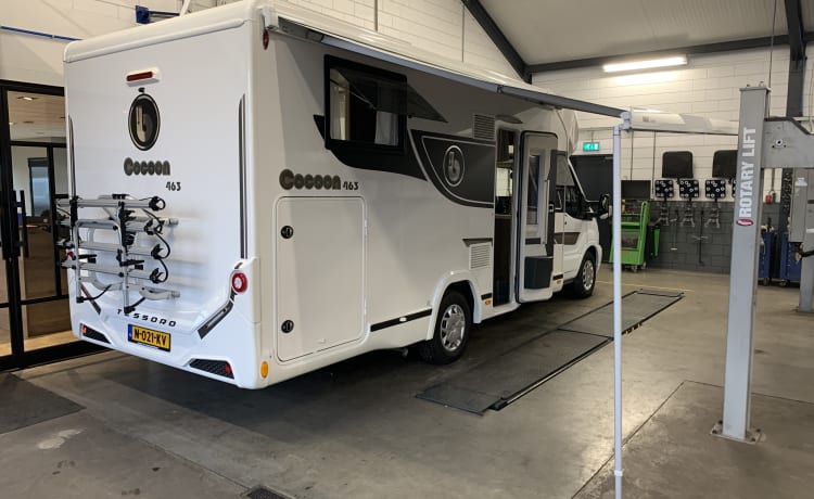 Benimar 2021 – Camping-car de luxe 4 personnes, 2021 avec moteur puissant de 170 ch !