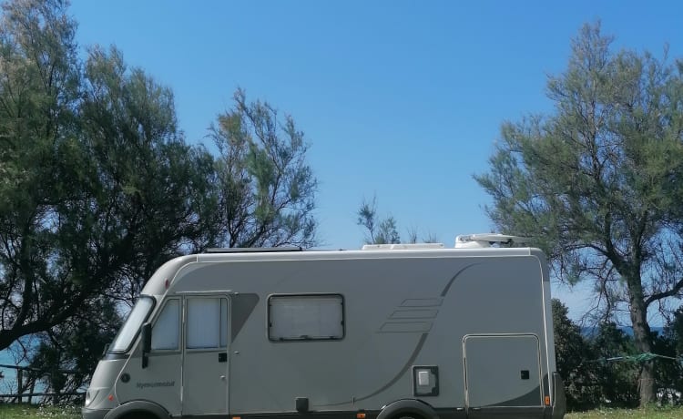 Hymer-WoMo B 514  – BulliCooles - miracolo spaziale 😄