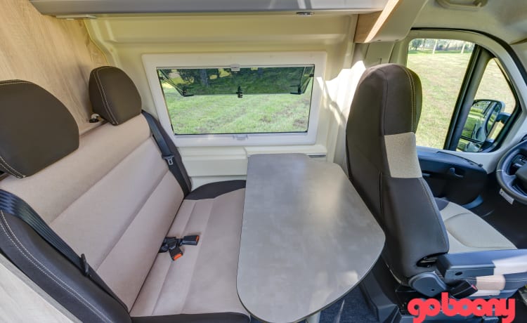 CamperVan 919 – Clever Vario Kids, 2 or 4 sleeping places, brand new, quiet engine!