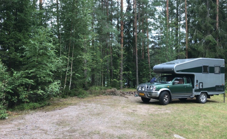 Guus Geluk – Camping-car hors réseau 4x4 robuste pour 2 personnes