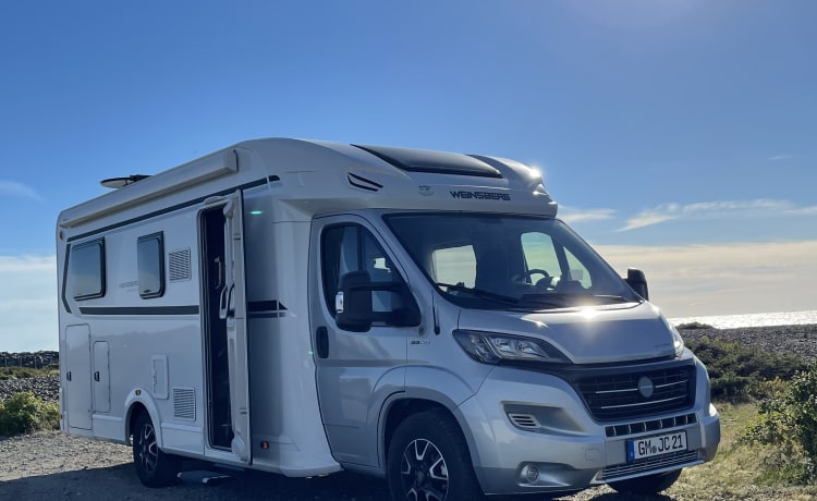 Camping-car pour toute la famille... Chiens bienvenus