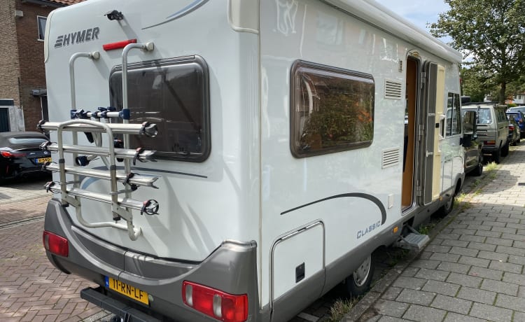 Auch schönes Wintercamping in unserem schönen Hymer für die ganze Familie