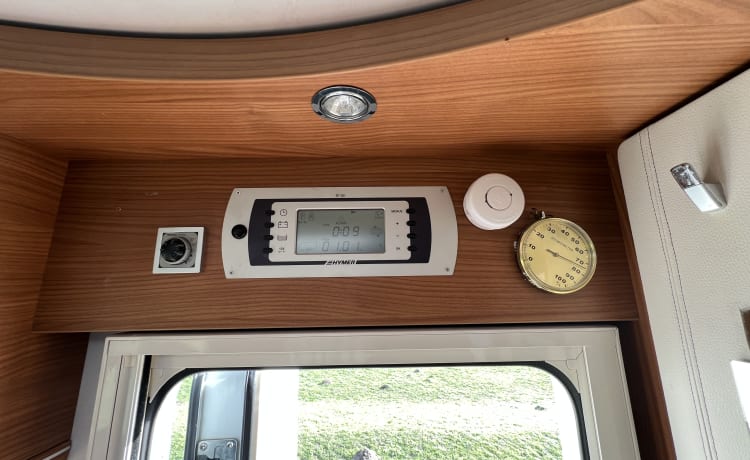 Guapo – 5p Hymer integrated from 2009