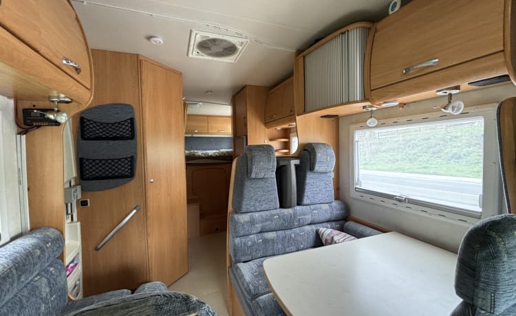 De Kiwi – 4p Chausson alcove uit 2004