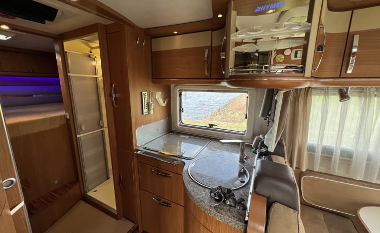 Guapo – 5p Hymer integrated from 2009