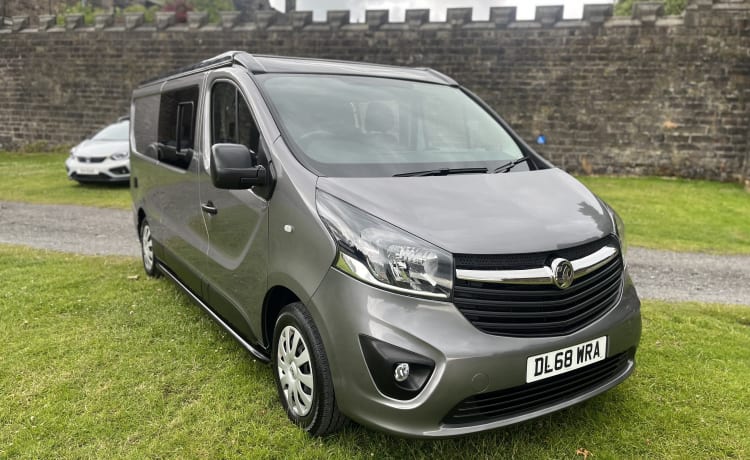 VIV – "Our Viv" Vauxhall Vivaro 4 Berth Camper van 2018