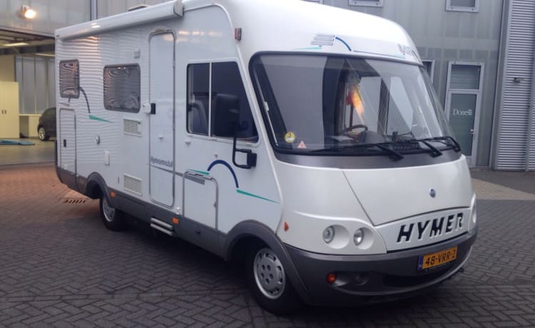 Liene – Traveling in a comfortable Hymer