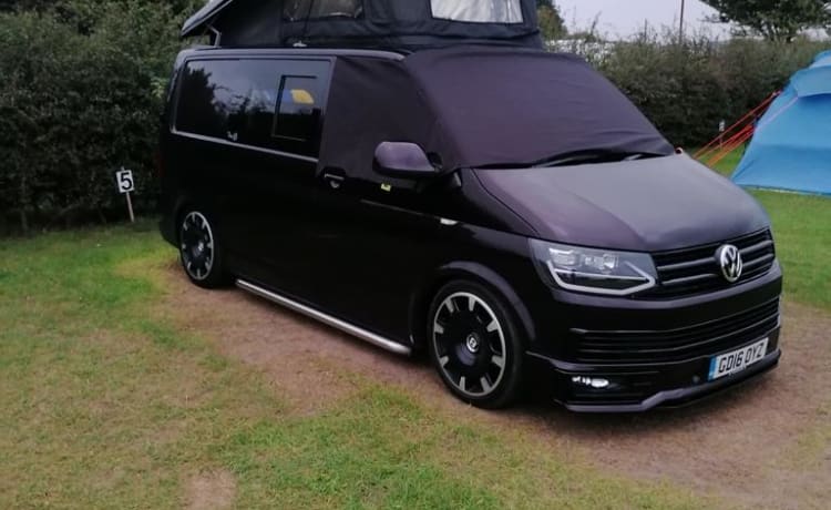 Bentley  – Gorgeous Blackberry VW T6 Campervan with Starlight Ceiling 