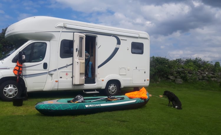 Albatross Mac – 4 berth pet friendly Autotrail Apache 2014