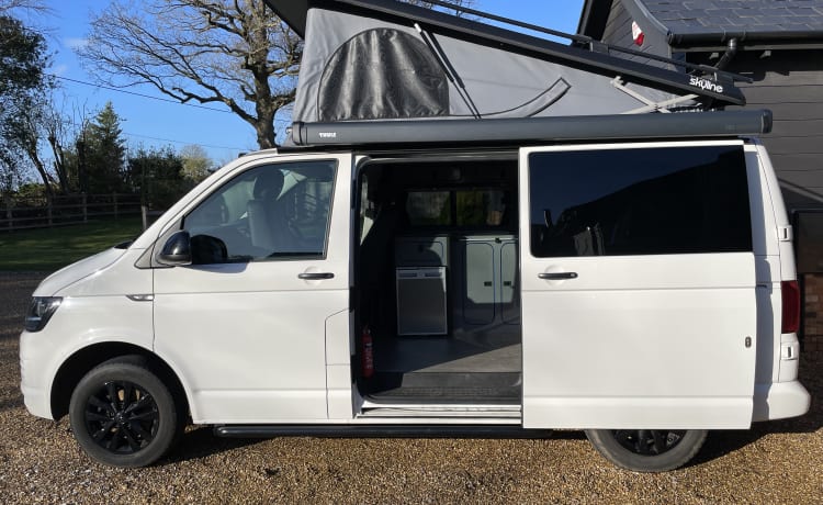 4 berth Volkswagen campervan from 2017