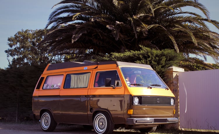 Shultz – Combi VW T25 T3 5 Pers Van Aménagé - île Oléron - Aircooled