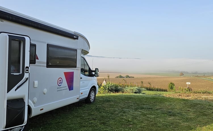 Boerke van Meensel – Camping-car luxe 6 personnes (2023) - Proche des vacances