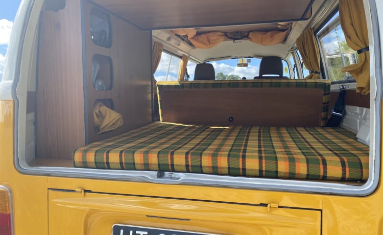 Fantastico camper Volkswagen T2 Westfalia