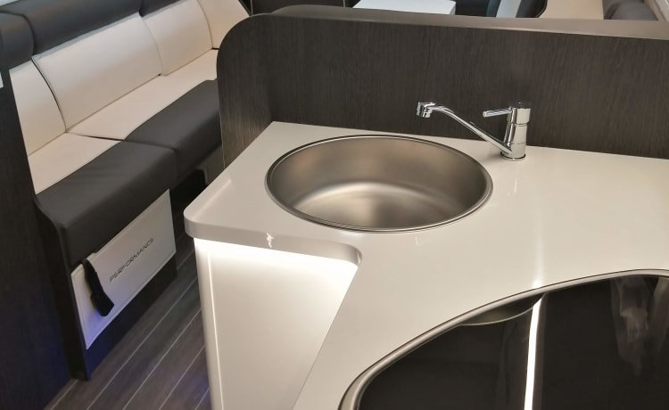 Prachtige luxe mobilhome 