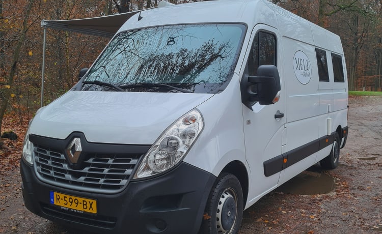 Luxe buscamper 2p – 2p Renault bus uit 2019