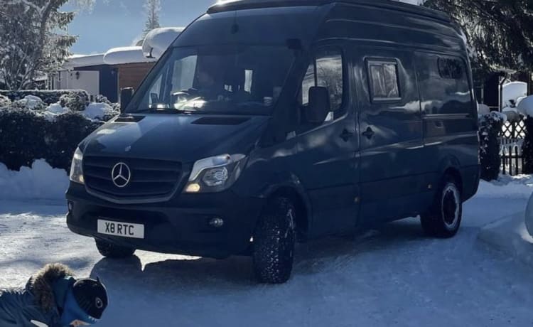 Skippy – Mercedes-Benz Sprinter Bus mit 4 Schlafplätzen aus dem Jahr 2015