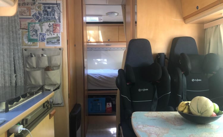 Camper ideale per famiglie Fiat Ducato 2.8