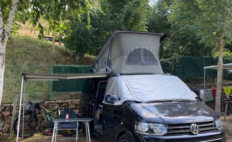 Romy – Camper a 4 posti letto di qualità costruito in fabbrica dalla VW California