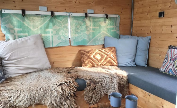 Bohemian camper – Stoere camper, met bohemian inrichting