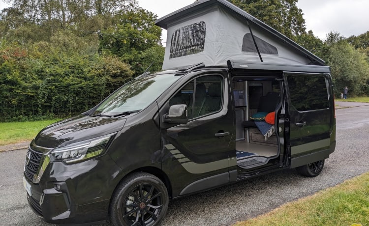 2-persoons LWB-camper, onlangs omgebouwd 