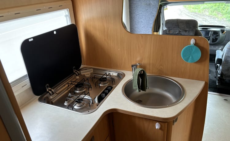 De Kiwi – 4p Chausson alcove uit 2004