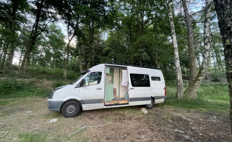 Marc Amper  – 2 bed VW crafter. Beautiful conversion perfect for a couple