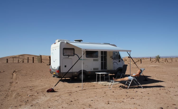 Liene – Traveling in a comfortable Hymer