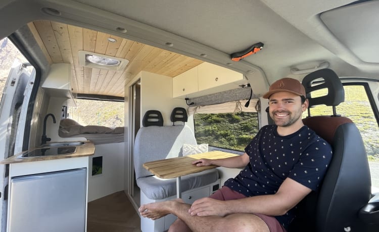 Duci – 🚐  Off-Grid Avontuur voor 2 Ontdekkingsreizigers! 🌟 | Euro 5 | Fiat Ducato