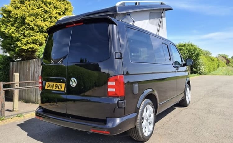 Luna – Schöner Volkswagen Transporter mit 4 Schlafplätzen