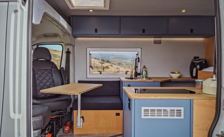 Debbie – Modern Luxury Camper - Perfect for Winter Camping Trips