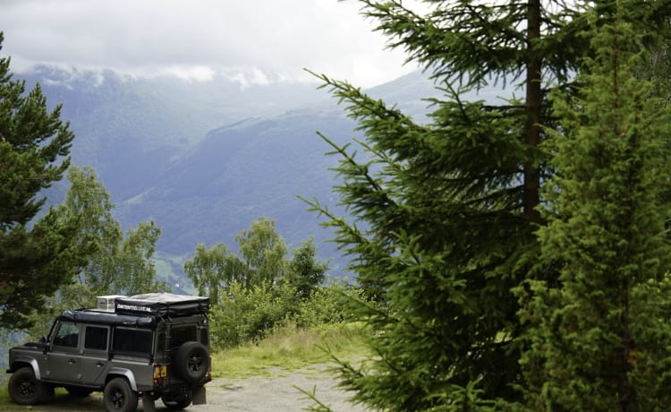 Louver – 3p Land Rover rooftop from 2007