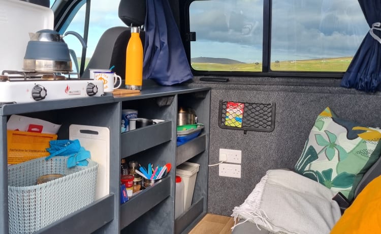 Freddy  – 2 berth campervan to explore Shetland