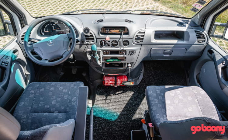 Marcelleke – Camper Mercedes Sprinter super accogliente L2H2