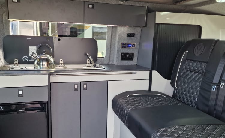 4 berth Volkswagen campervan from 2018