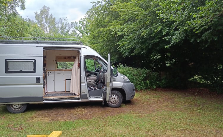 Willy – Eigen gebouwde Fiat Ducato camper