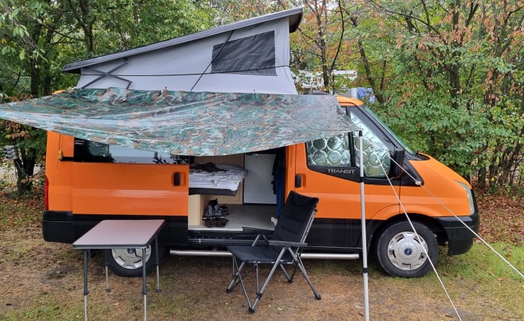 4p Ford campervan uit 2009