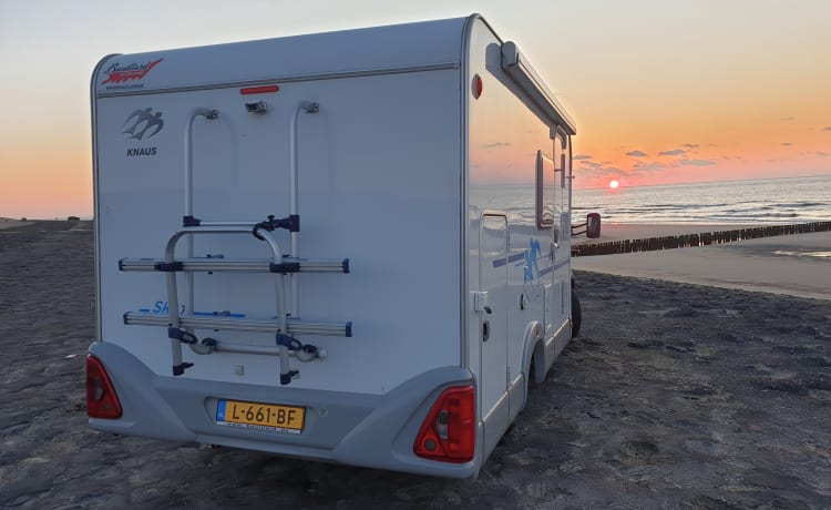 knaus sky ti 3 pers camper