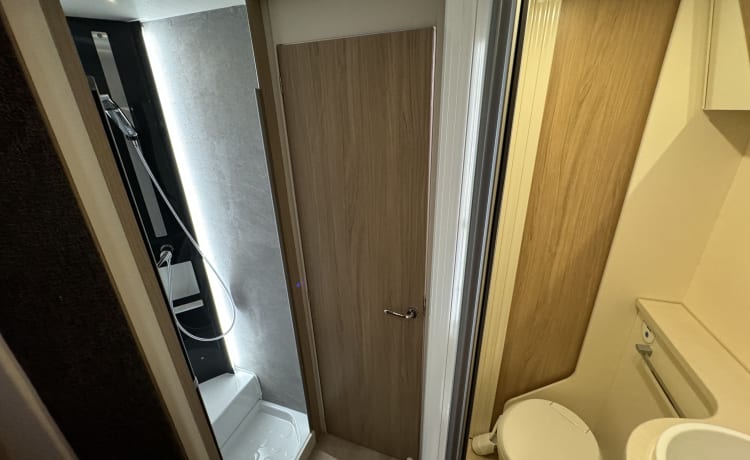 Ramona  – 5 berth Rimor semi-integrated from 2023