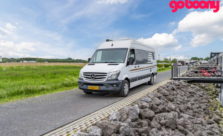 Luxe Camper Bus – Merc. Benz Sprinter 2p Aut. en Airco