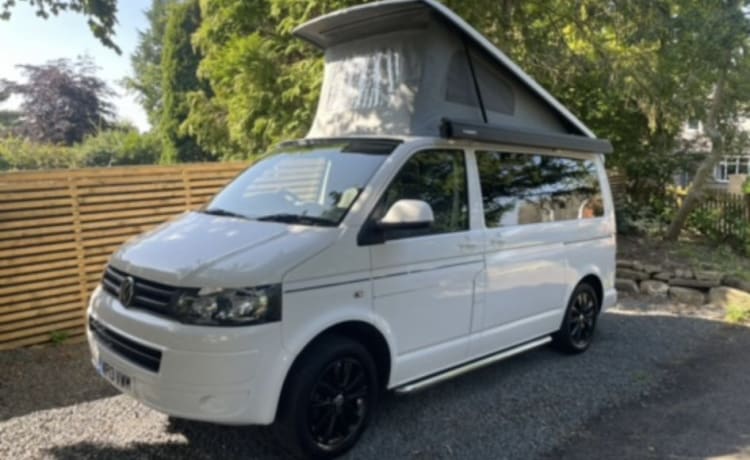 4 berth Volkswagen campervan from 2013