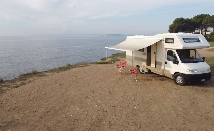 Calimero  – Camping-car en Sardaigne