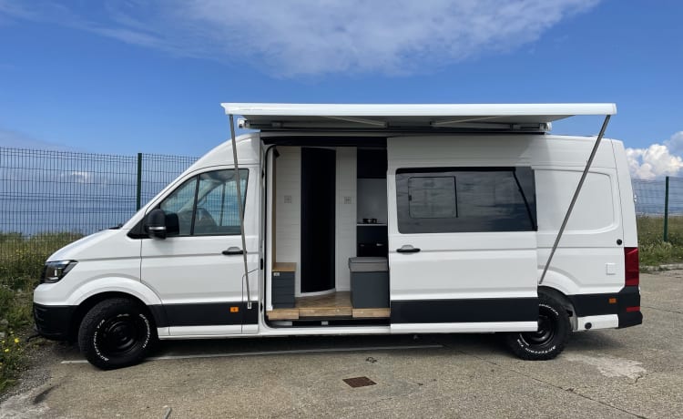 Off grid luxe Volkswagen crafter 2020 (3 slaapplaatsen)