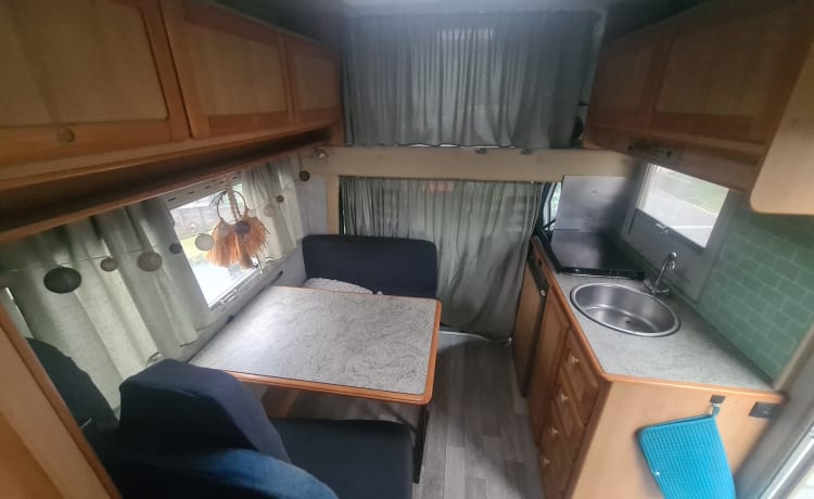 Jankies – Fiat Alkoof 1998 🚎 max 5 personen 