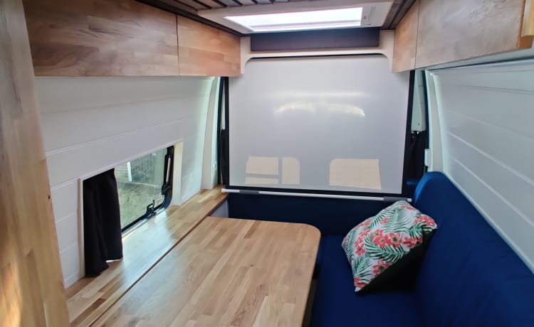 Globetrotter Vans – Super luxuriöser Ford Campervan komplett ausgestattet