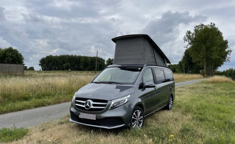 Nouveau luxe Mercedes Marco Polo '22 pour 4 personnes