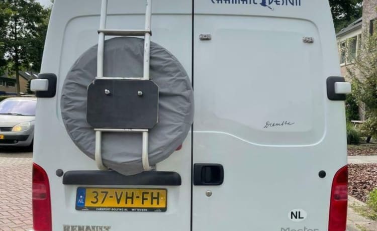 Gemütlicher, gemütlicher Wohnmobil Renault Master 2,5L