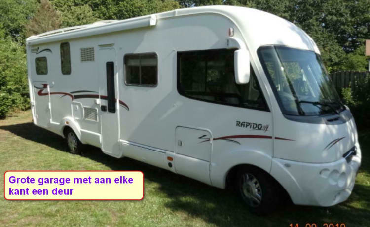 LUXE camper met grote ruimte indeling