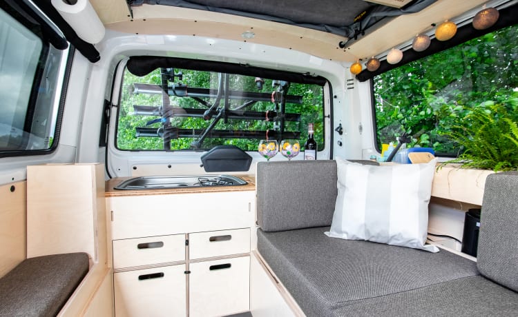 Ventje – Ventje Camper - Volkswagen Transporter T6 - 2018 - 3 pers - EURO 6